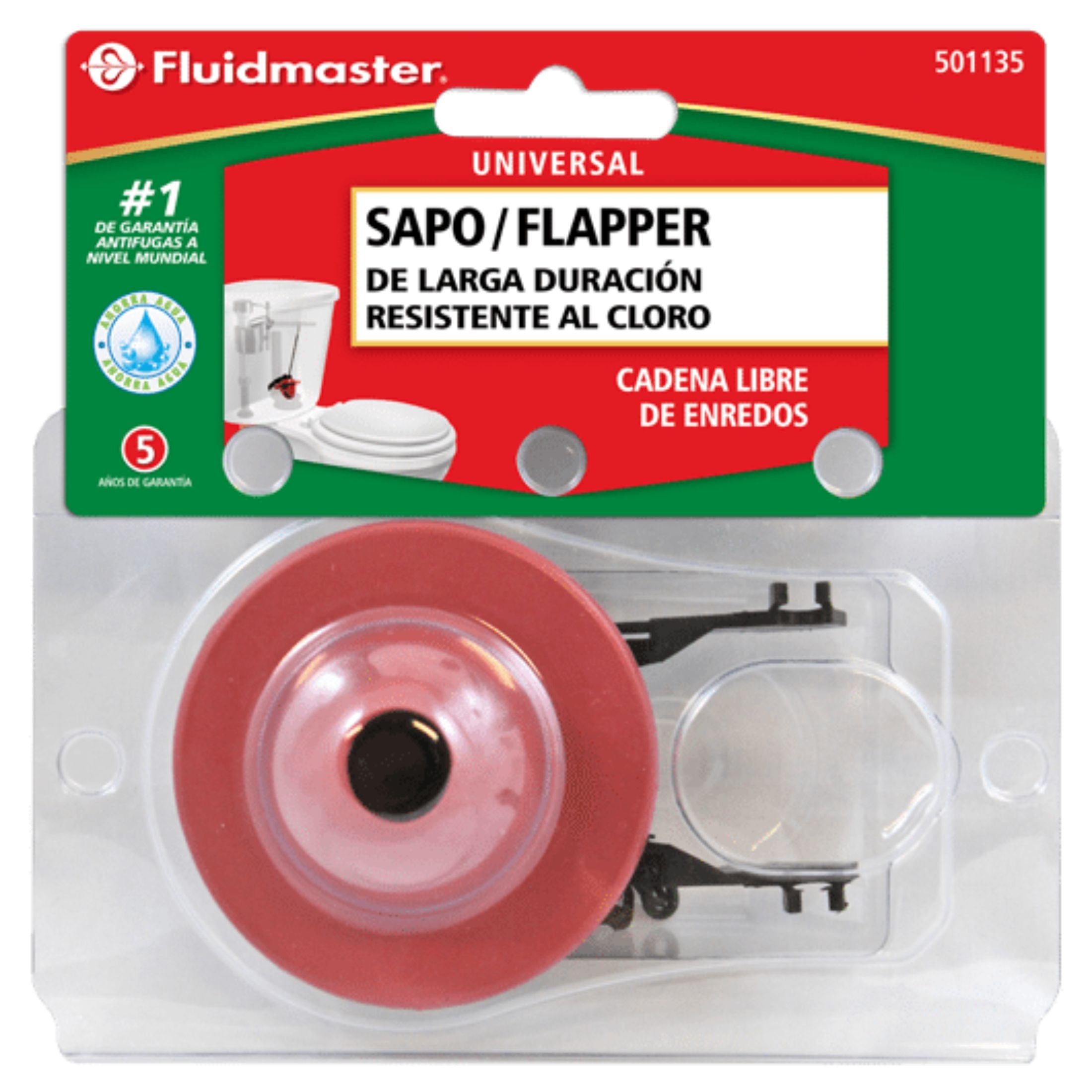 Sapo Descarga Resistente Para Sanitario Fluidmaster 501135