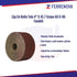 Lija En Rollo Tela 4" X 45.7 Grano 60 X-86 Fandeli